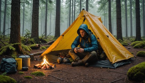 Comment j ai survécu à un bivouac sous la pluie