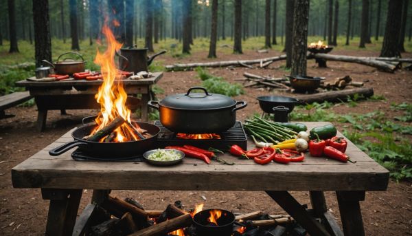 Quel équipement privilégier pour cuisiner dehors ?