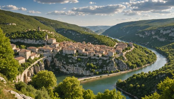Visiter l'ardèche : circuit, villages perchés et paysages avec ciela village